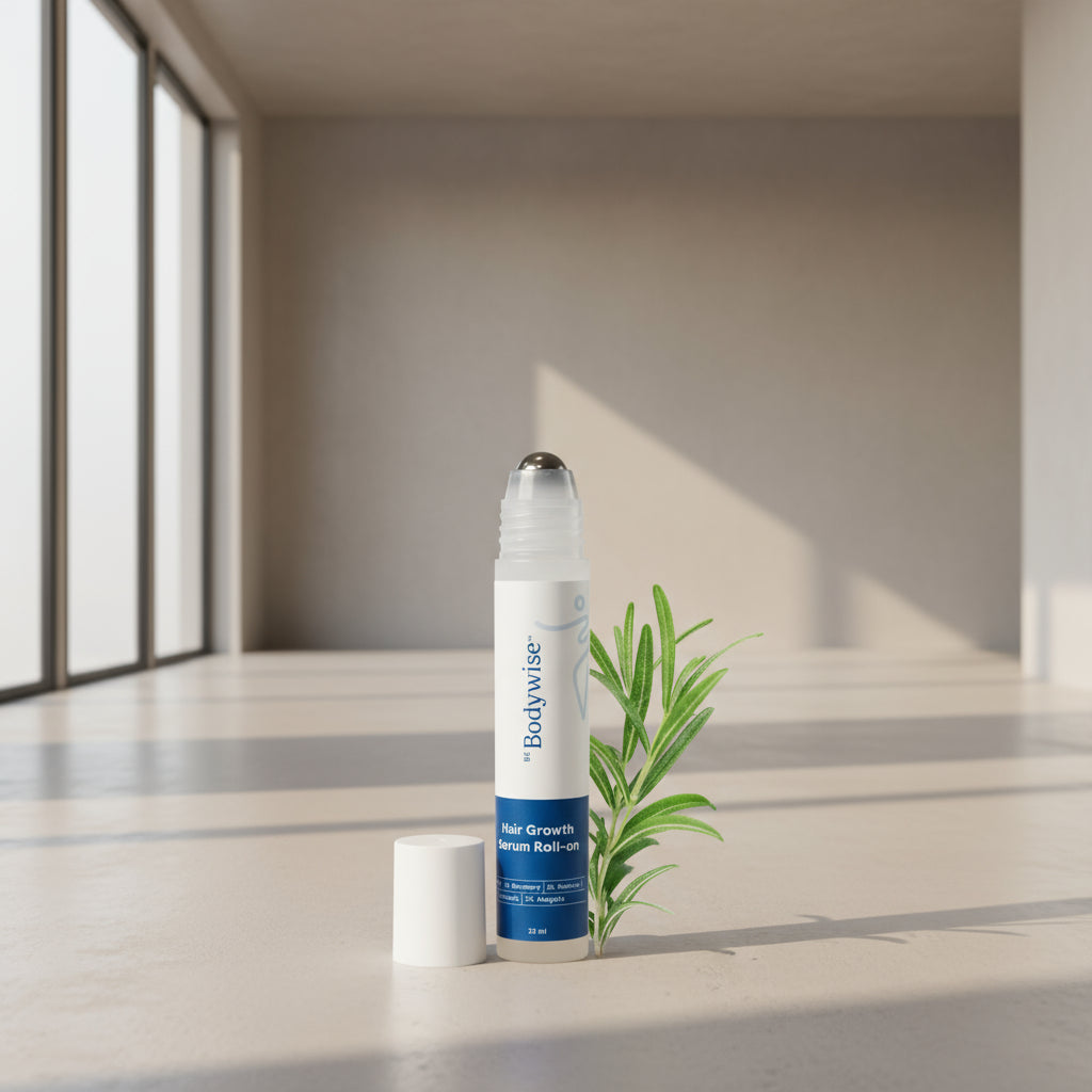 Be-Body.wide 3% Rosemary Hair Growth Serum – Stimulates Hair Regrowth, Strengthens Roots & Reduces Hair Fall (25 ml)